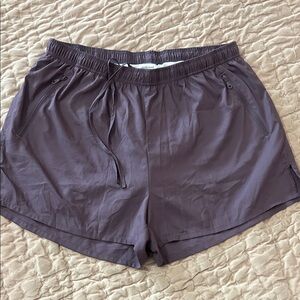Girlfriend Collective Purple Athletic Shorts